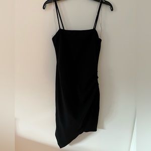 envy+grace, Blue Blush | vintage square neck cinch mini dress